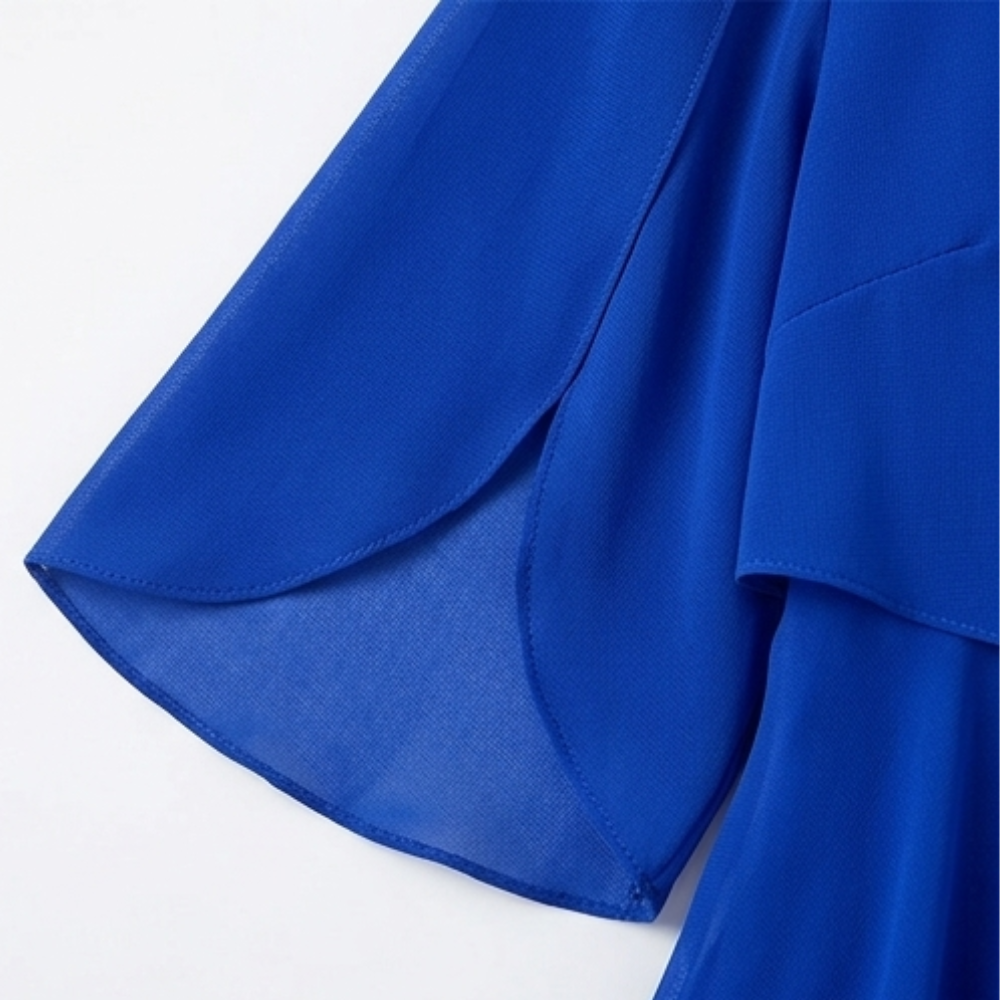 Elegant Layered Ruffle Dress