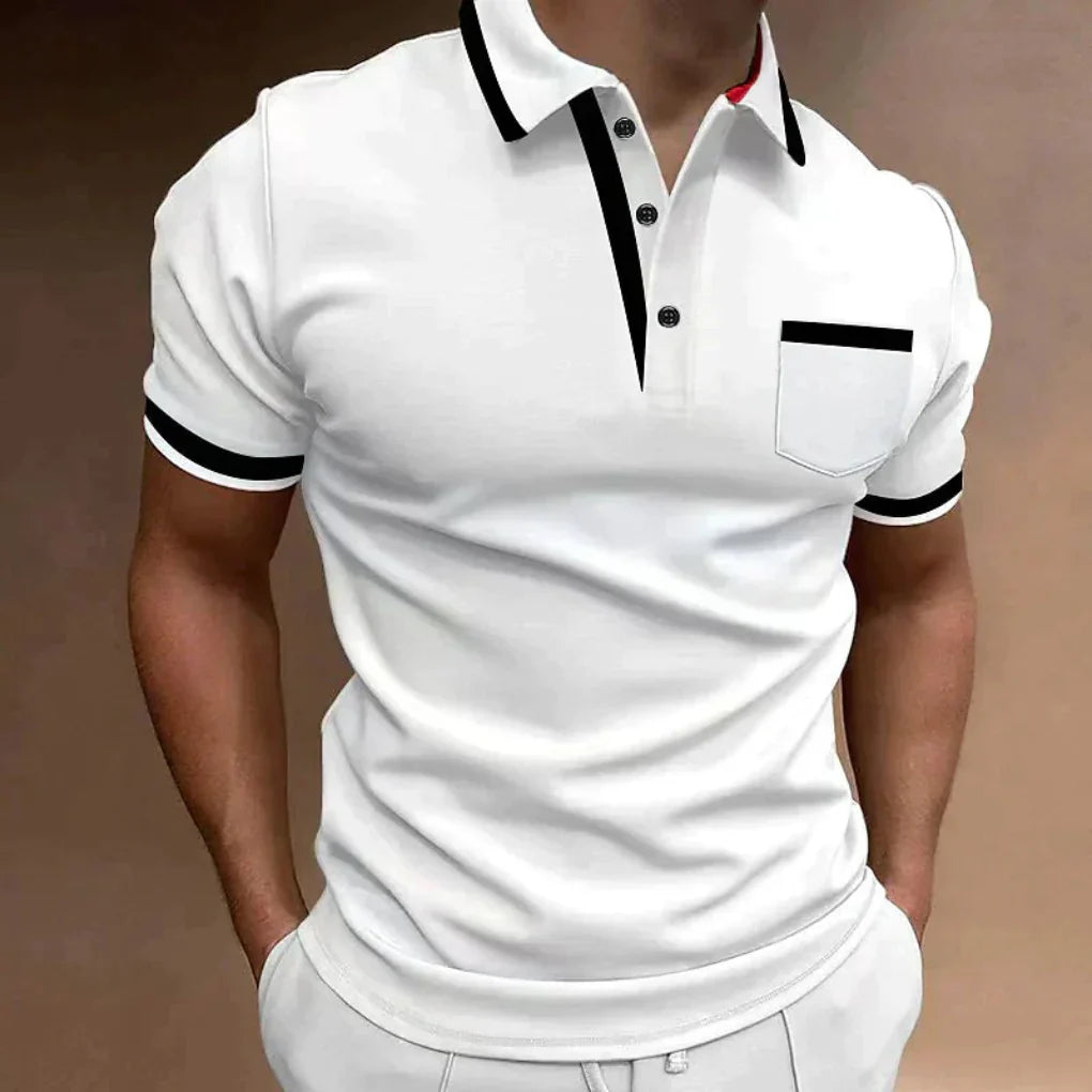 Elegant men's polo shirt – universal and stylish