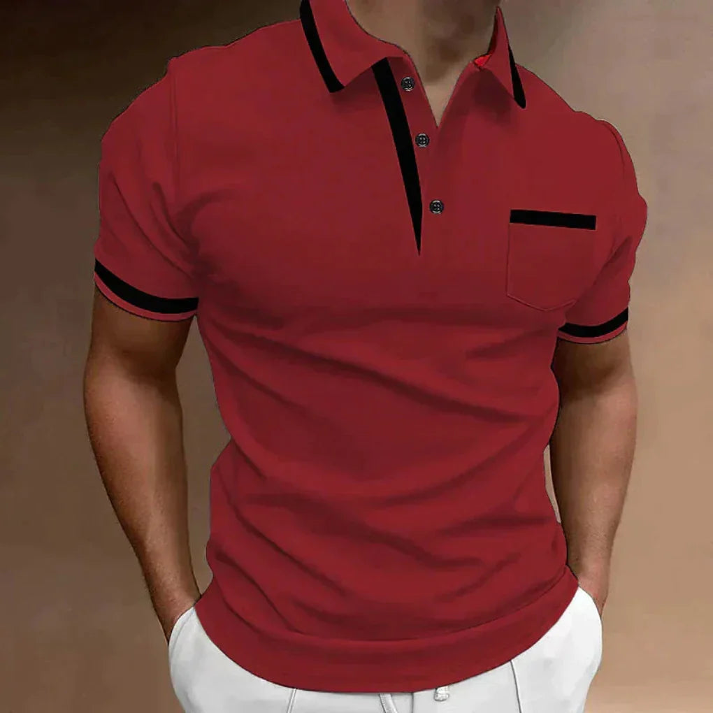 Elegant men's polo shirt – universal and stylish