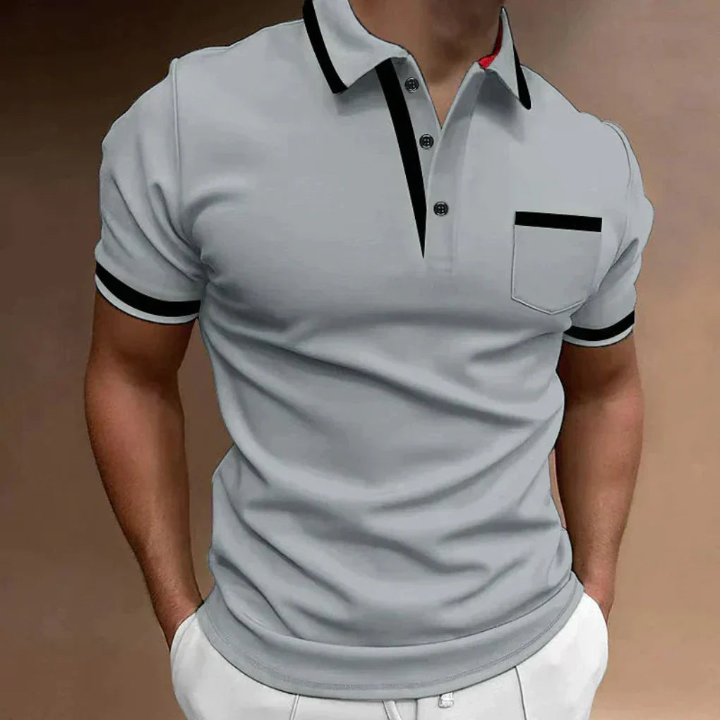 Elegant men's polo shirt – universal and stylish