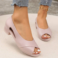 Elegant Orthopedic Heeled Sandals
