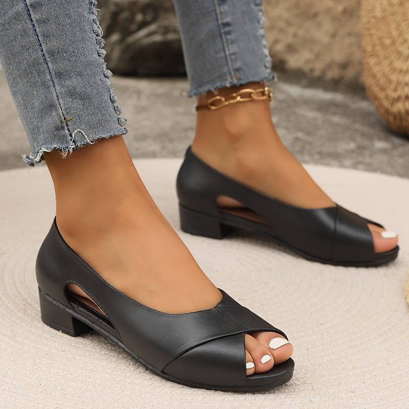 Elegant Orthopedic Heeled Sandals