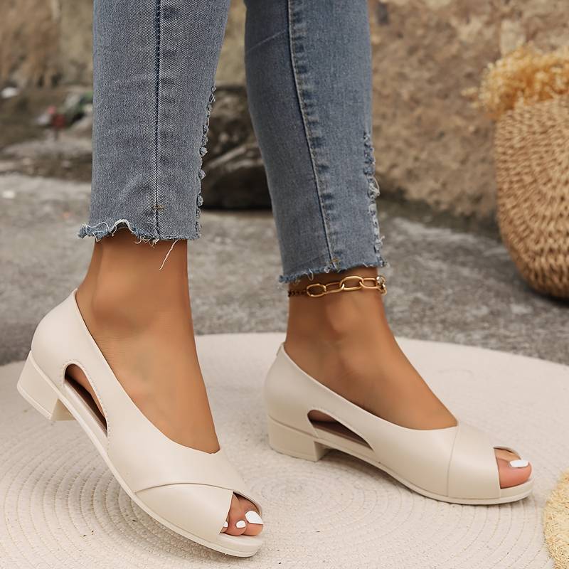 Elegant Orthopedic Heeled Sandals