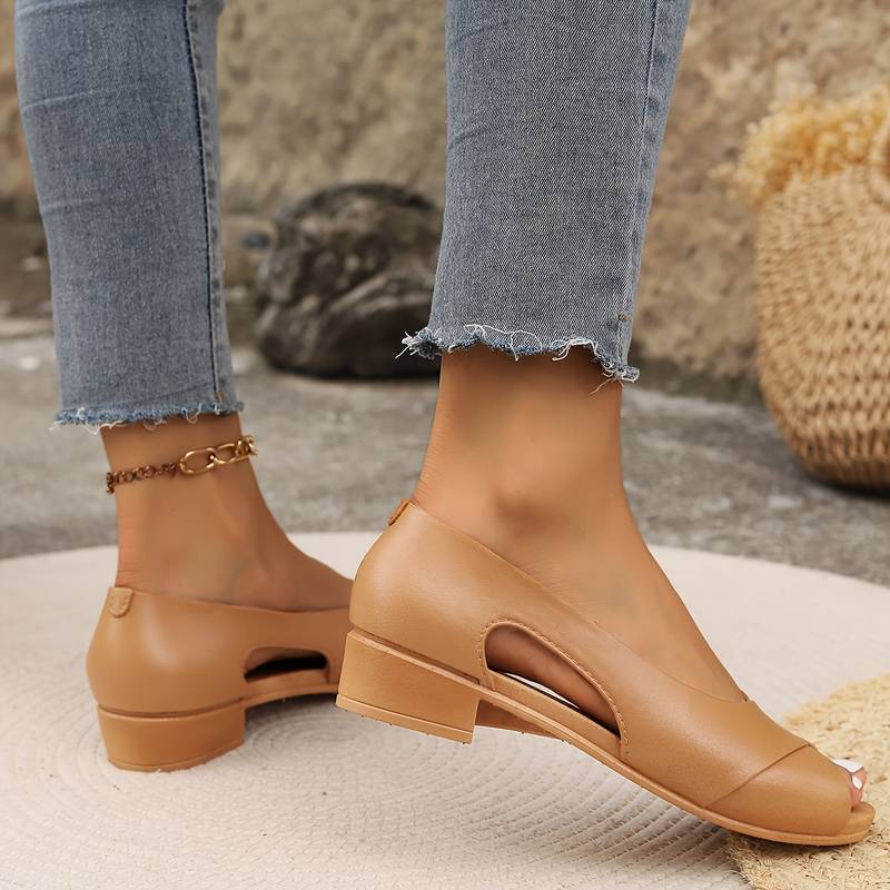 Elegant Orthopedic Heeled Sandals