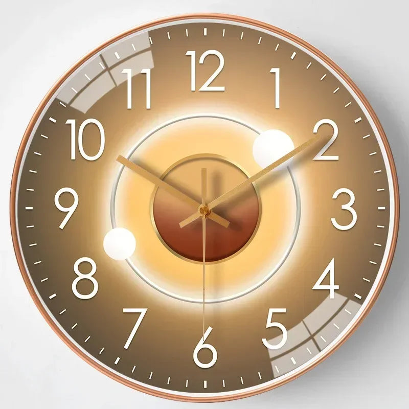 Elegant, Silent and Perfect for Any Room Wall Clock – Silent Quartz Mechanism – Modern and Stylish Design That Fits Everywhere