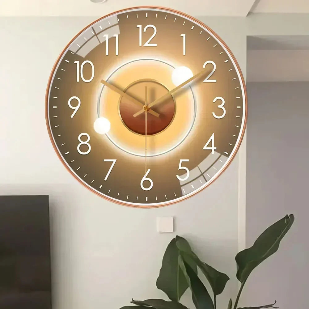 Elegant, Silent and Perfect for Any Room Wall Clock – Silent Quartz Mechanism – Modern and Stylish Design That Fits Everywhere