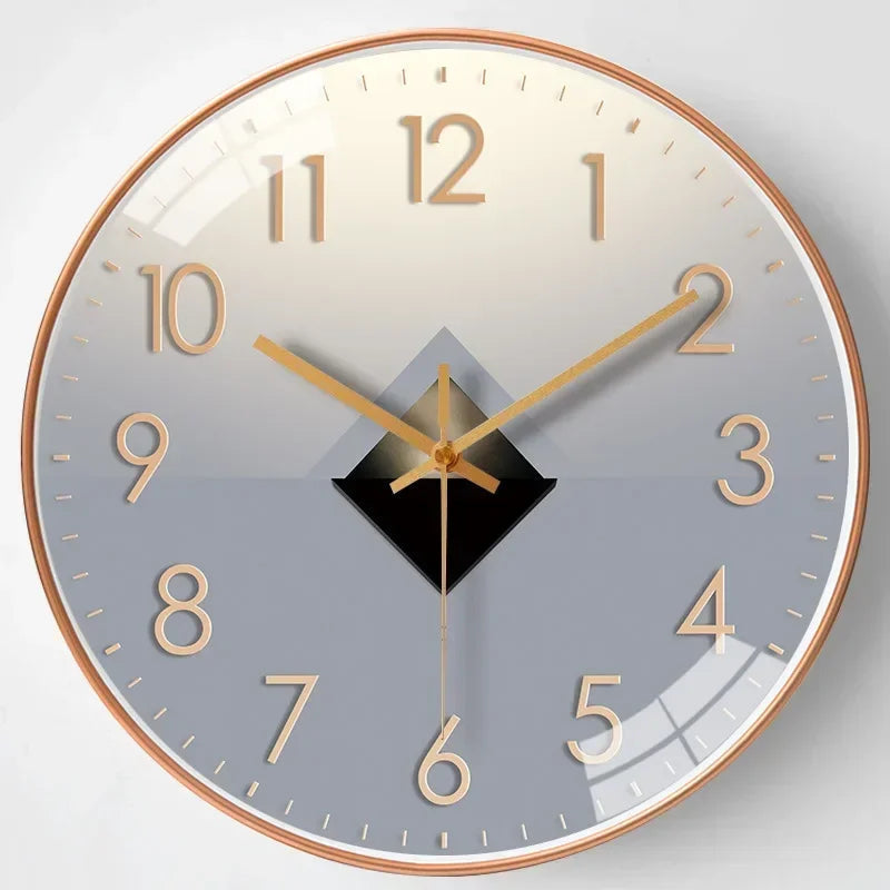 Elegant, Silent and Perfect for Any Room Wall Clock – Silent Quartz Mechanism – Modern and Stylish Design That Fits Everywhere
