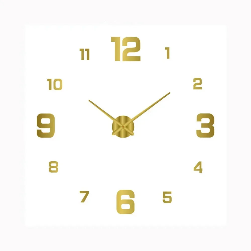 Elegant, Silent and Perfect for Any Room Wall Clock – Silent Quartz Mechanism – Modern and Stylish Design That Fits Everywhere