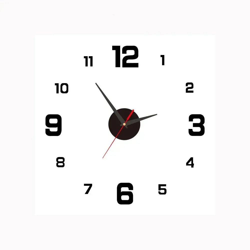 Elegant, Silent and Perfect for Any Room Wall Clock – Silent Quartz Mechanism – Modern and Stylish Design That Fits Everywhere
