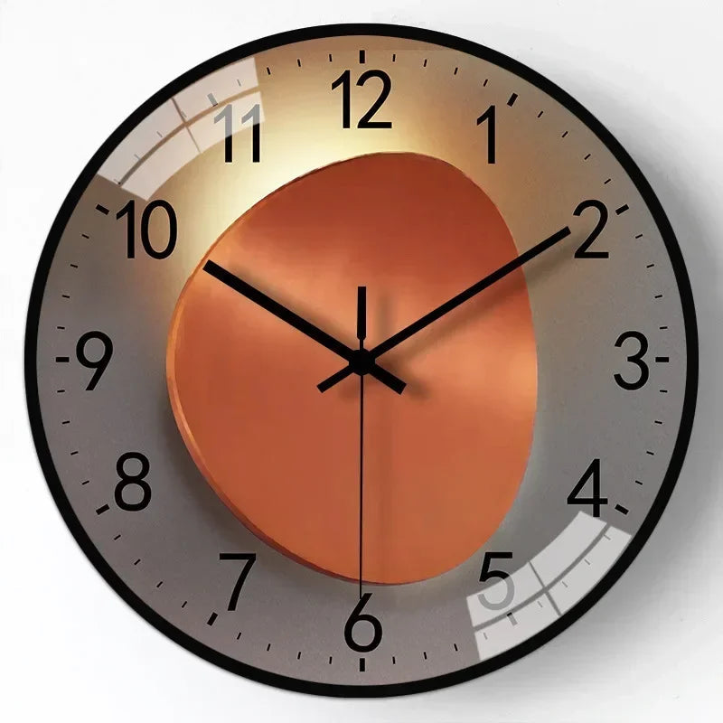 Elegant, Silent and Perfect for Any Room Wall Clock – Silent Quartz Mechanism – Modern and Stylish Design That Fits Everywhere