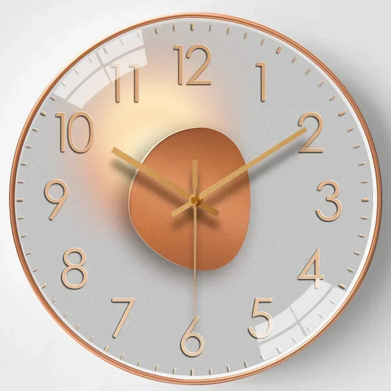 Elegant, Silent and Perfect for Any Room Wall Clock – Silent Quartz Mechanism – Modern and Stylish Design That Fits Everywhere