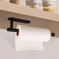 Elegant Wall Kitchen Paper Towel Holder – drill-free & space-saving