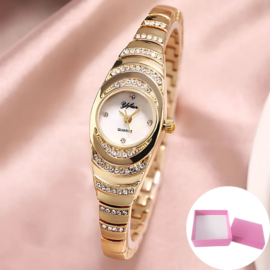 Elegant Watch: Elegant Modern Women's Watch With Gift Box