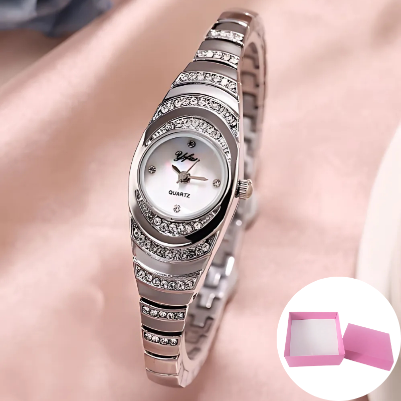 Elegant Watch: Elegant Modern Women's Watch With Gift Box