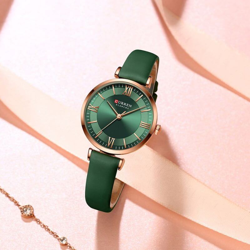Elegant Waterproof Watch with Strap