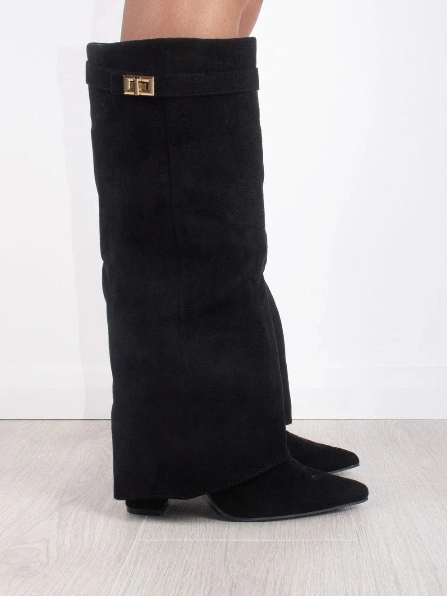 Elegant Women's Shoes in High Quality - Golden Details