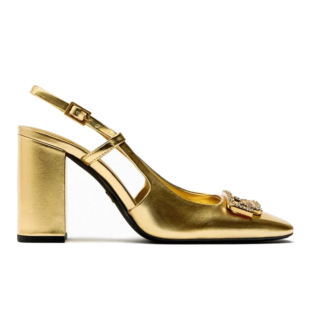 Elegant Women's Sling Back Shoes Modern Office High Heels