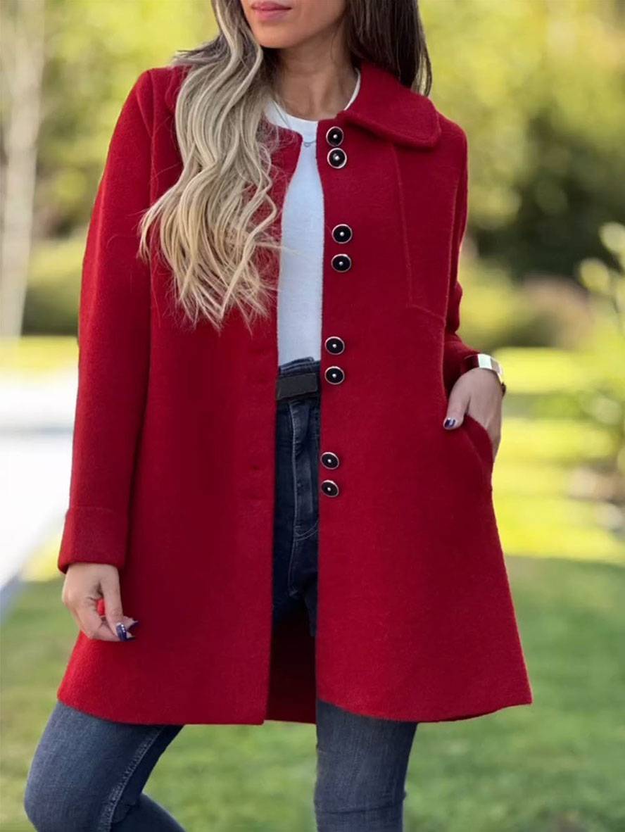 Elegant Women's Winter Coat | Warm and Classic