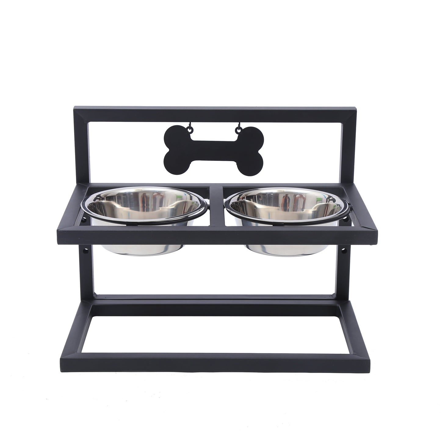 Elevated Dog Food Station - Stylish and Functional
