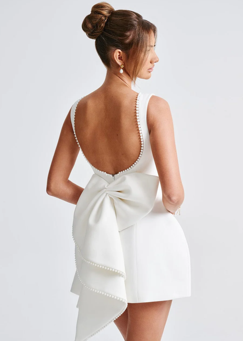 Eloisa Mini Dress - Elegant Evening Attire