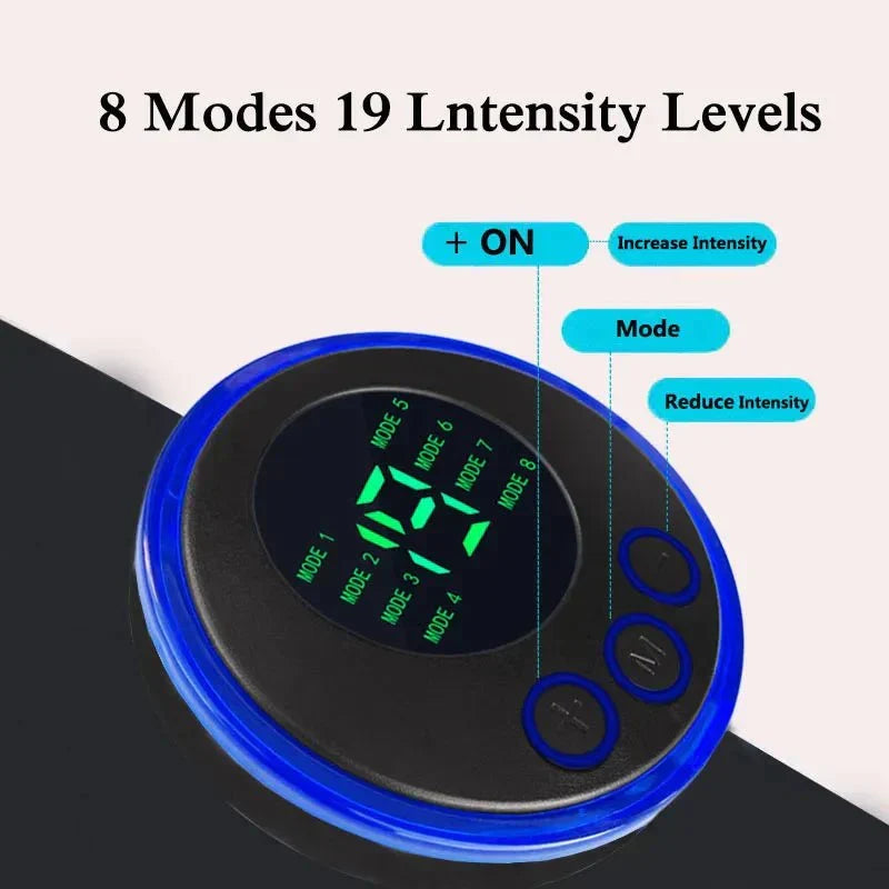 EMS Abs Trainer – 19-Level Abdominal Muscle Stimulator for Core Strengthening