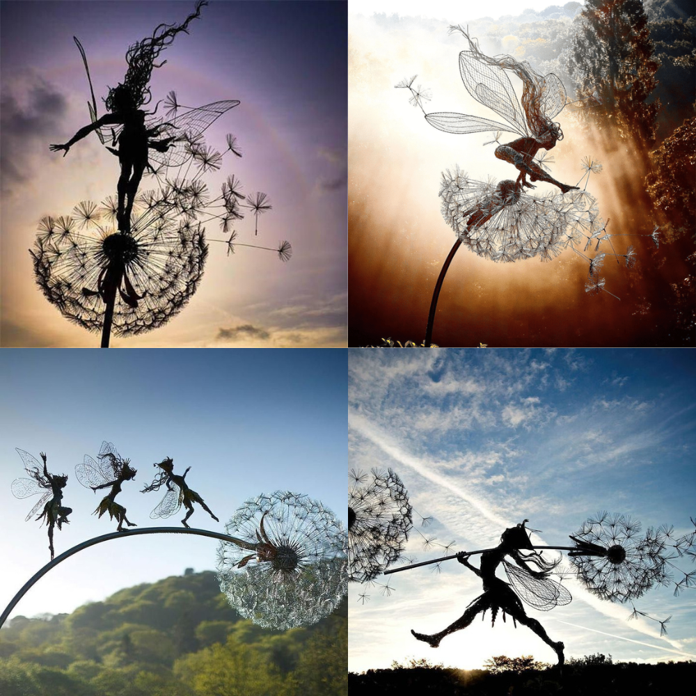 Enchanting Garden Statue: Fairy Decoration for Outdoors