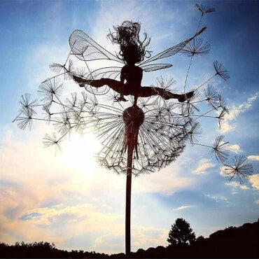 Enchanting Garden Statue: Fairy Decoration for Outdoors