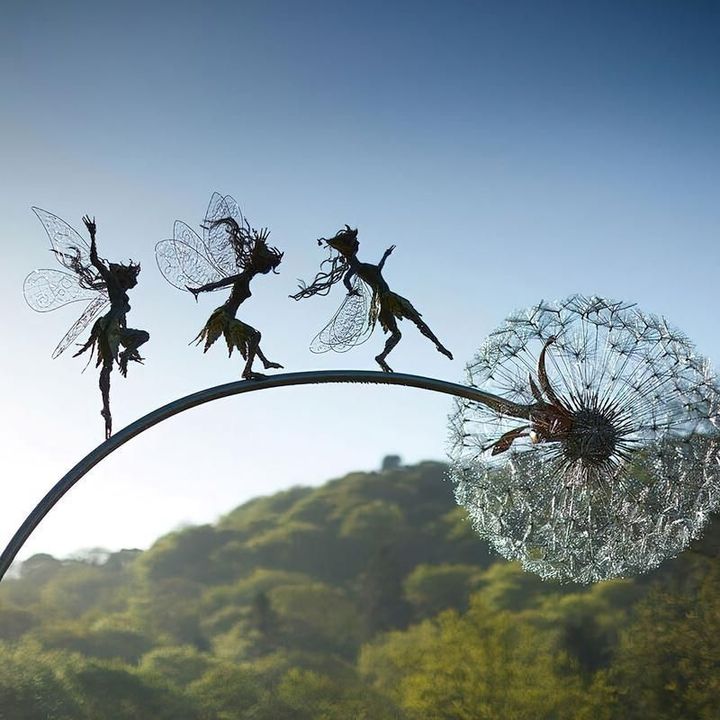 Enchanting Garden Statue: Fairy Decoration for Outdoors