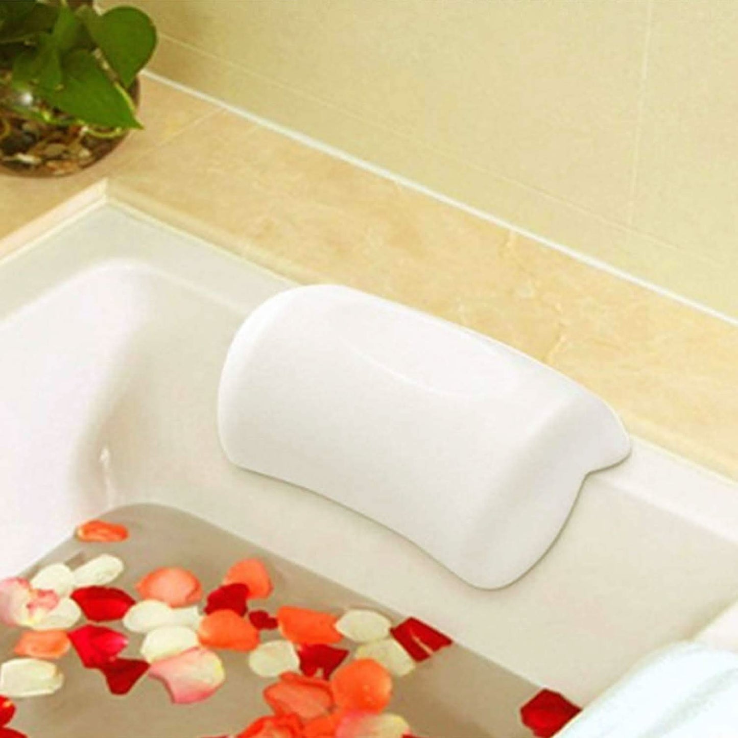 Ergonomic Bath Pillow – Quick-Dry Support