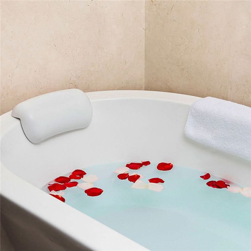 Ergonomic Bath Pillow – Quick-Dry Support
