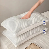 Ergonomic Cooling Neck Support Pillow for Restful Sleep