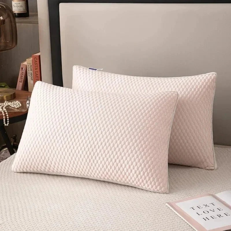 Ergonomic Cooling Neck Support Pillow for Restful Sleep