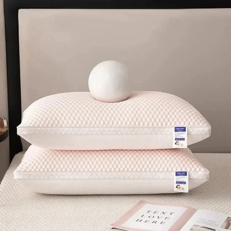 Ergonomic Cooling Neck Support Pillow for Restful Sleep