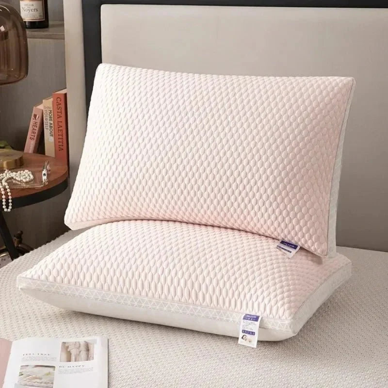 Ergonomic Cooling Neck Support Pillow for Restful Sleep