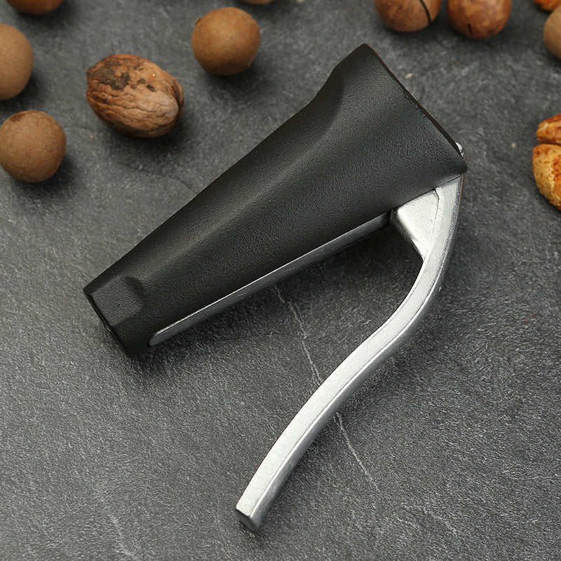 Ergonomic Nutcracker in Red and Black Aluminum