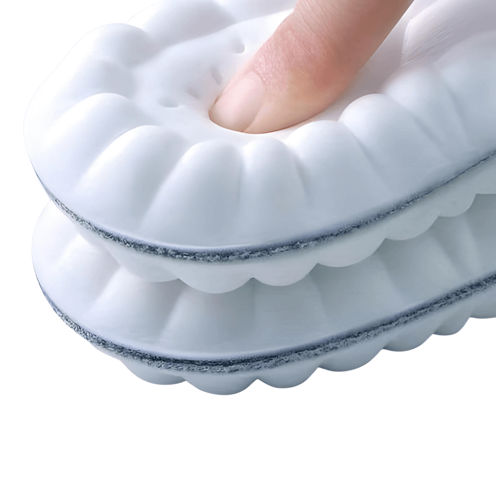 Ergonomic Shock-Absorbing Insoles for Running Shoes