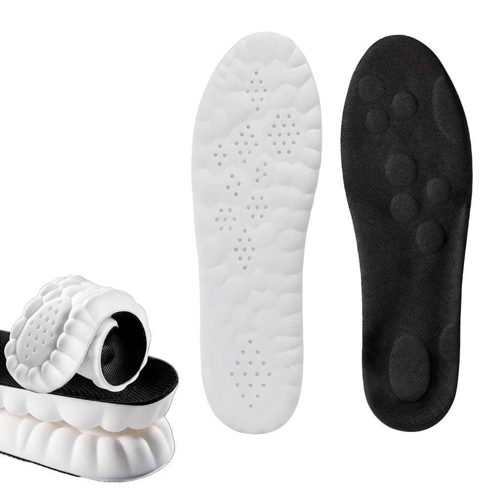 Ergonomic Shock-Absorbing Insoles for Running Shoes