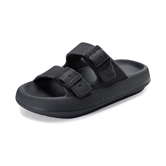 Ergonomic Slippers with Buckles