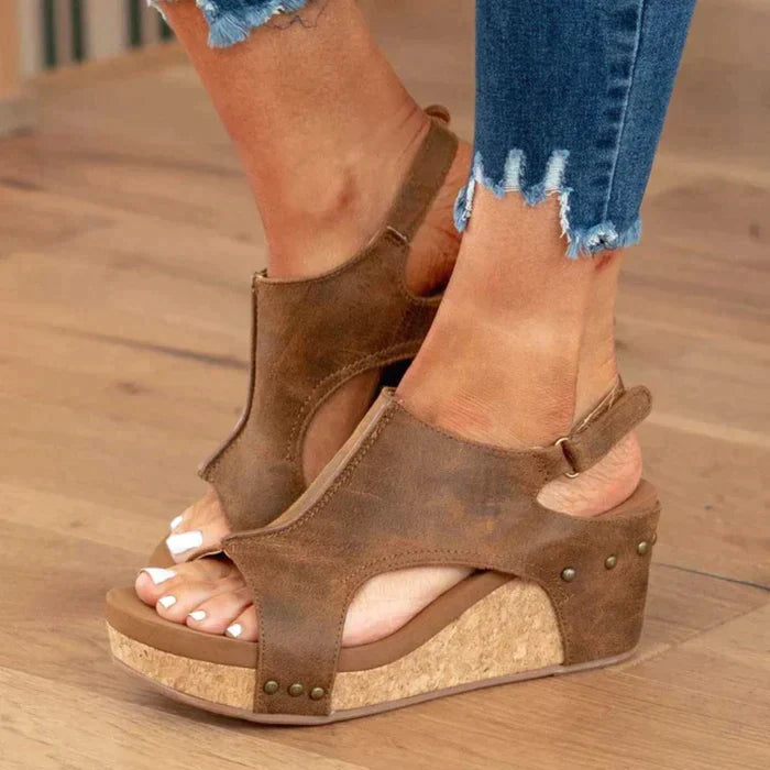 ESTHER Wedge Heels for Women – Comfortable and Stylish Summer Shoes