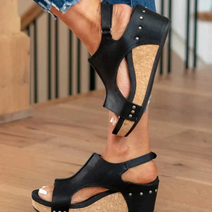 ESTHER Wedge Heels for Women – Comfortable and Stylish Summer Shoes