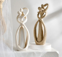 Eternal Embrace Figurine - Abstract - Timeless Love