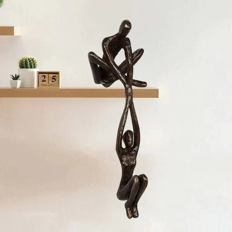 Eternal Love & Strength Sculpture Figurine Home Décor Unique Decoration