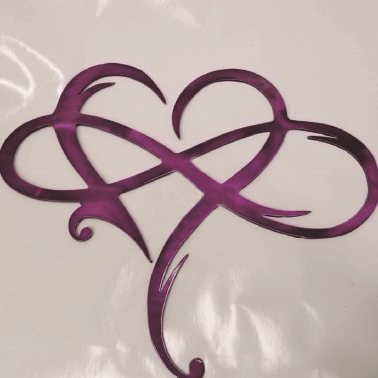 Eternal Love Wall Decor in Stainless Steel for Home
