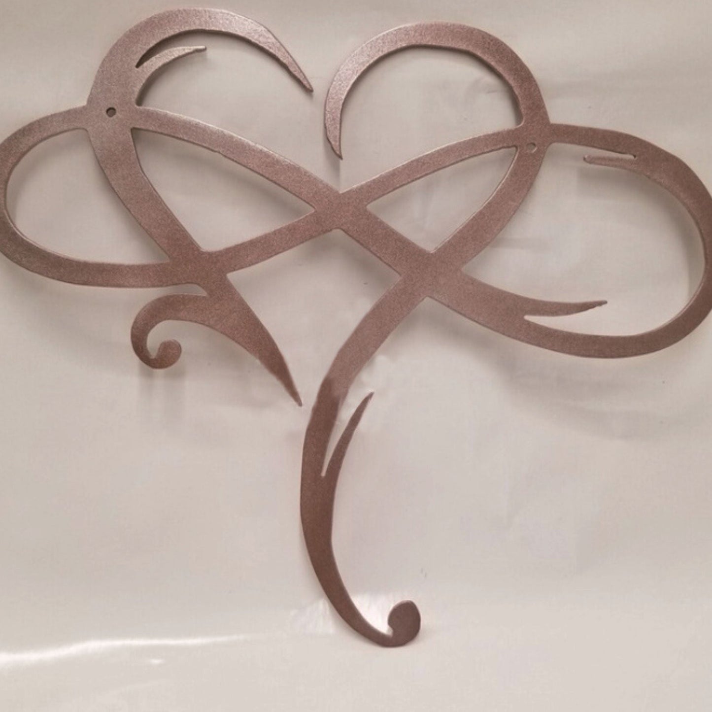 Eternal Love Wall Decor in Stainless Steel for Home
