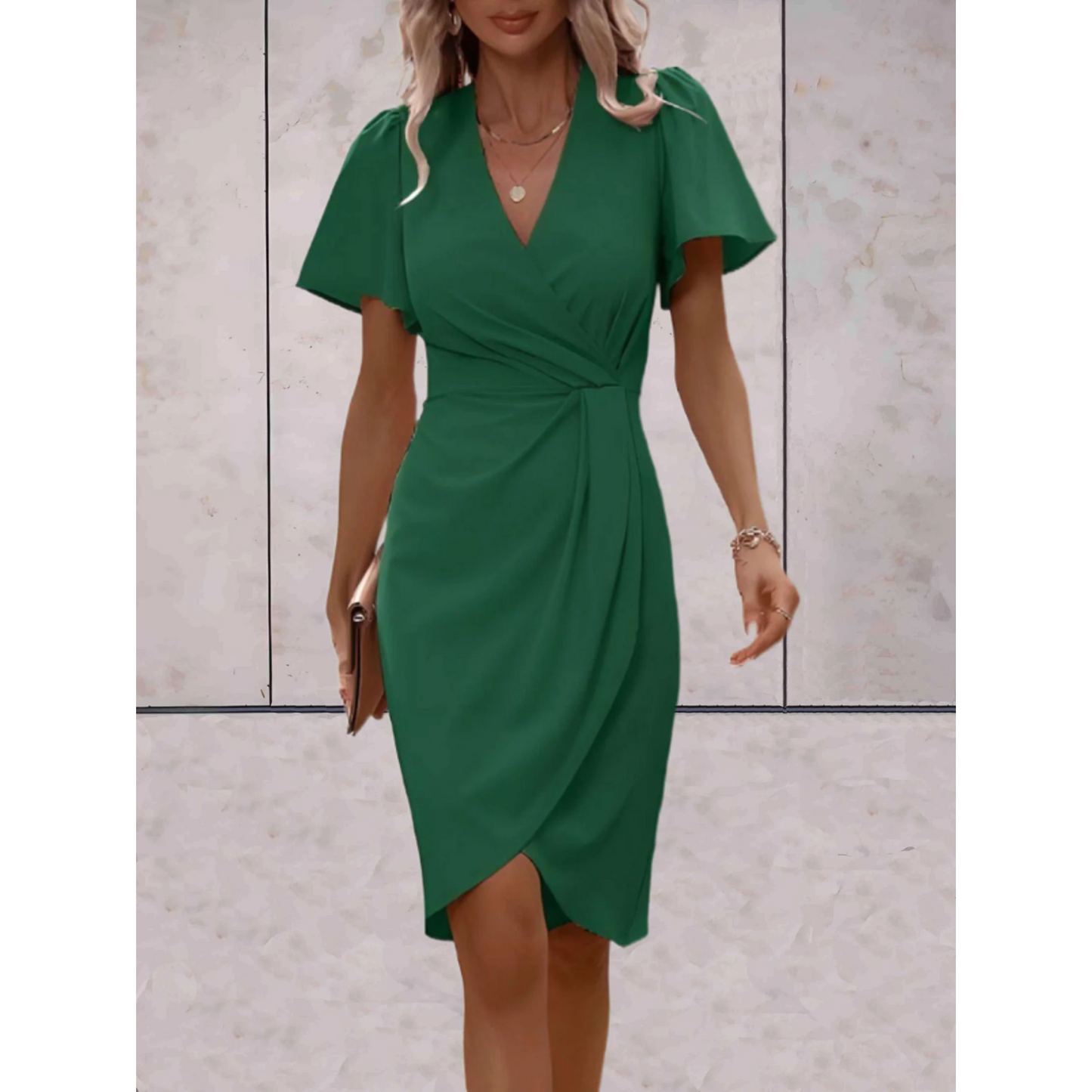 Evelina Wrap Dress | Feminine | Elegant & Comfortable