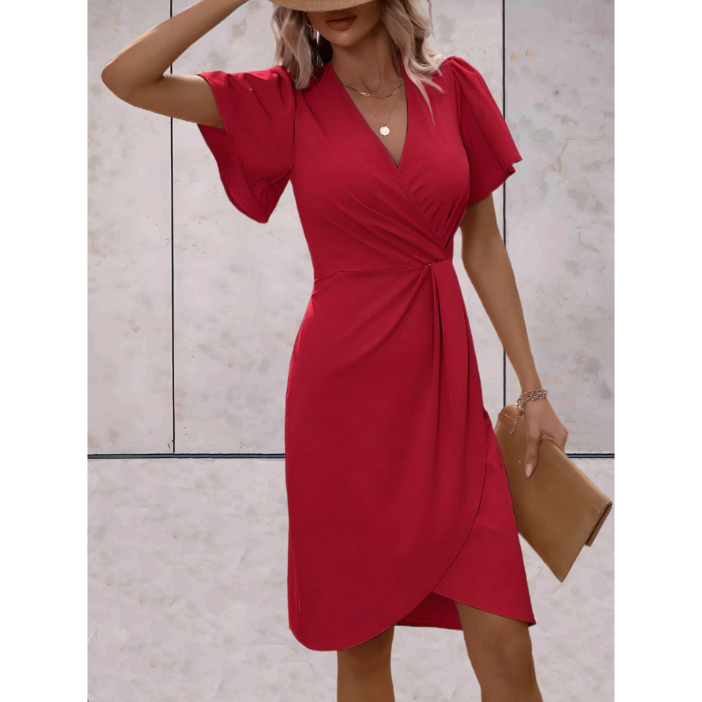Evelina Wrap Dress | Feminine | Elegant & Comfortable
