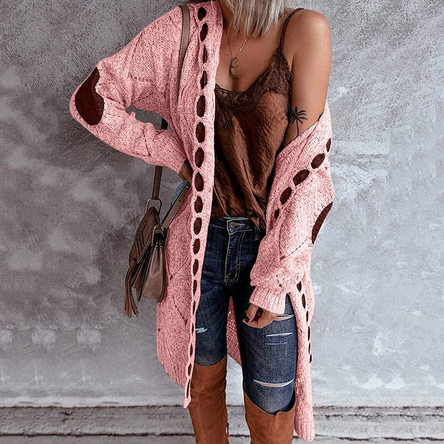 Evelyn | Stylish Long Cardigan - Comfy with Hood