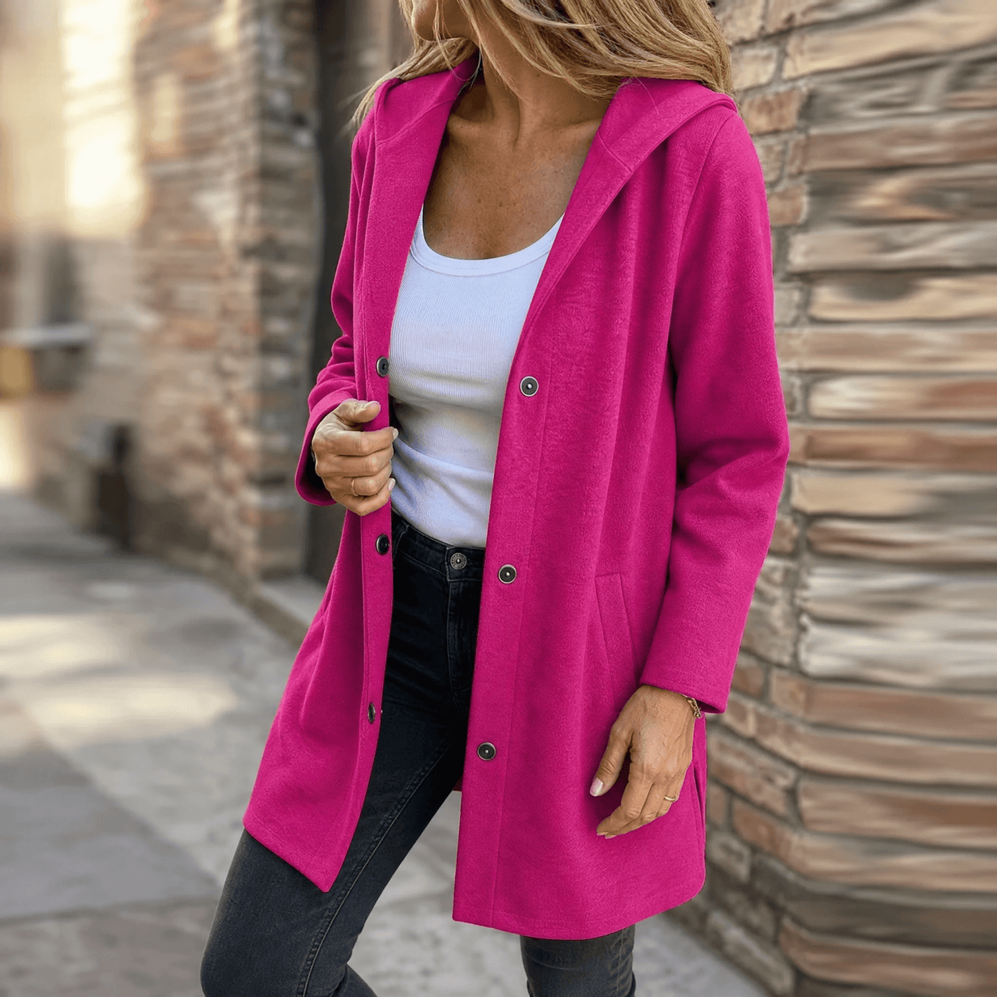 Everyday Hooded Cardigan