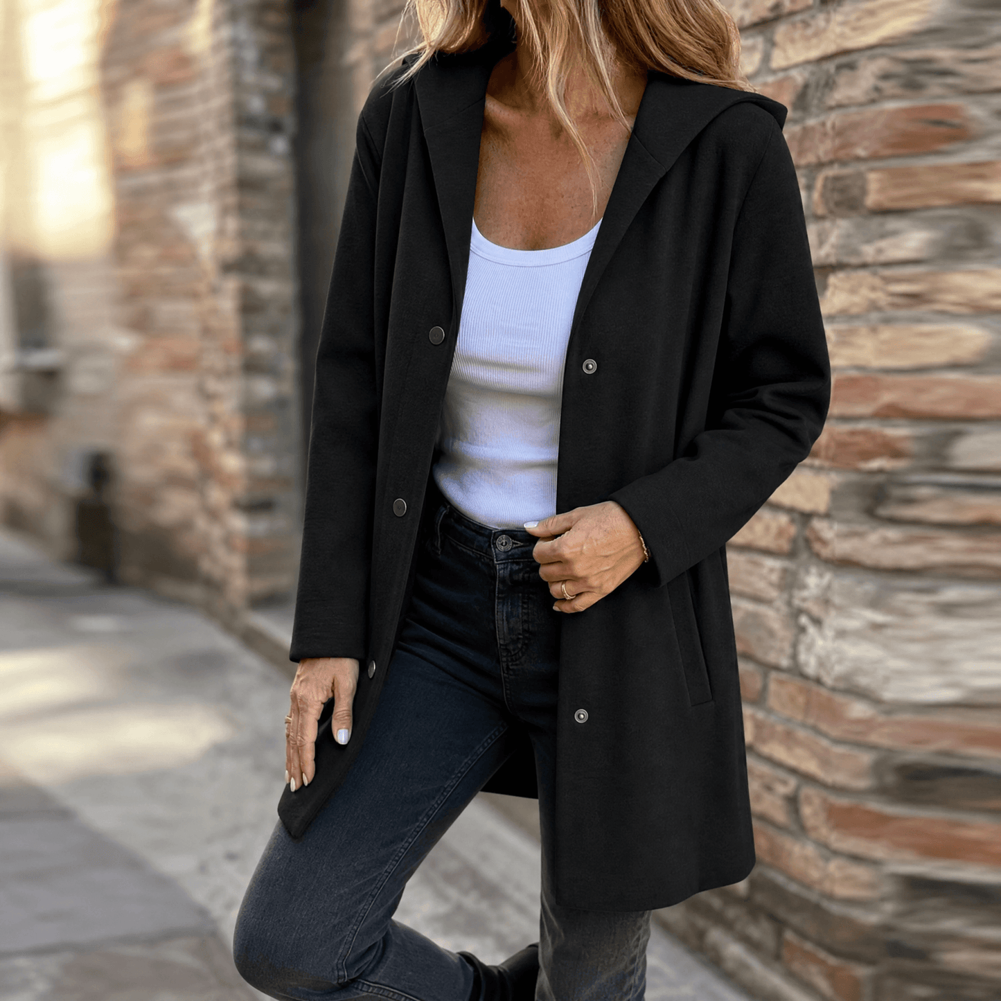 Everyday Hooded Cardigan