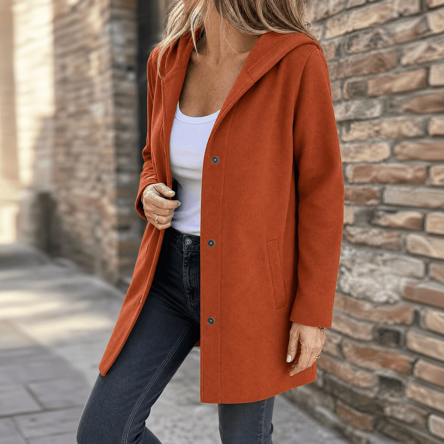 Everyday Hooded Cardigan
